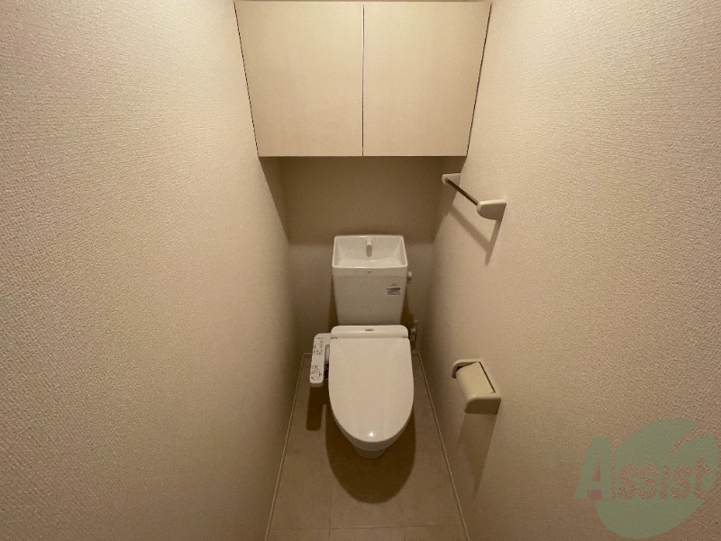 トイレ　トイレはウォシュレット付きです。シャワートイレは嬉しいですね