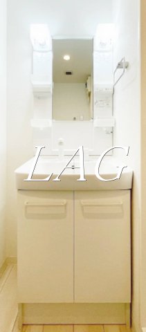 洗面設備　洗面台です。