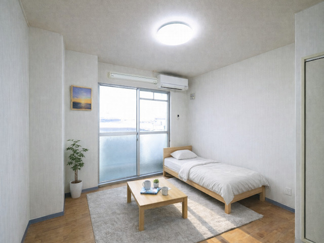 居室・リビング　こちらの居間で趣味の時間をお楽しみください