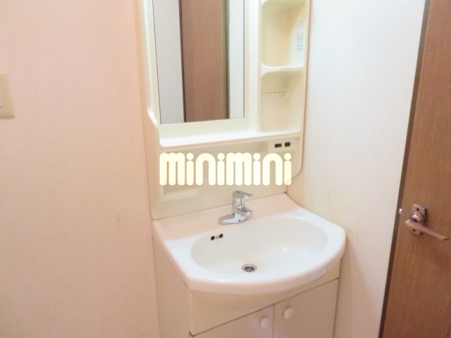 洗面設備　反転２０７号室の写真