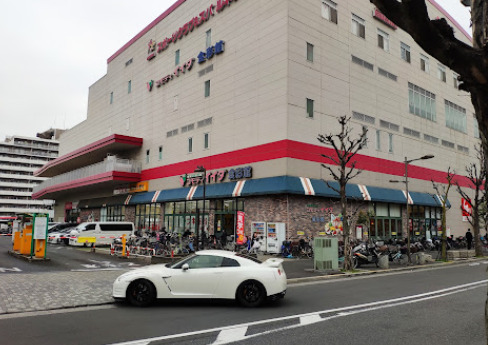 スーパー　コモディイイダ食彩館亀戸店（スーパー）まで856m