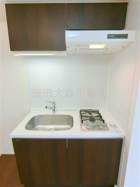 キッチン　2口ガスシステムキッチン