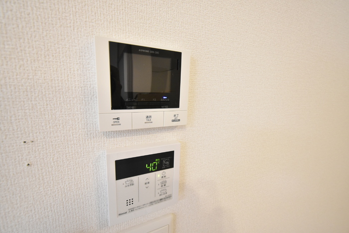 セキュリティ　TVモニターホン、オートロック解除