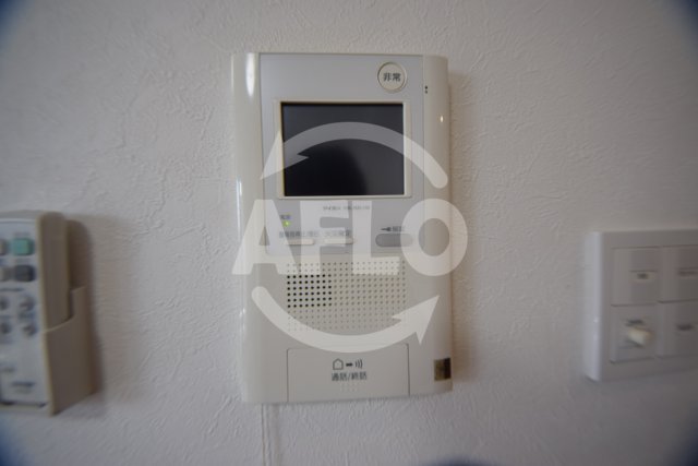 セキュリティ　OAK弥栄夕陽ヶ丘　TVモニター付きインターホン