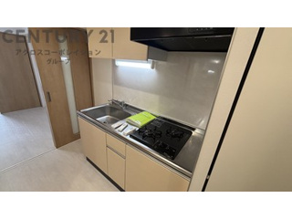 キッチン　2口ガスコンロ付き！