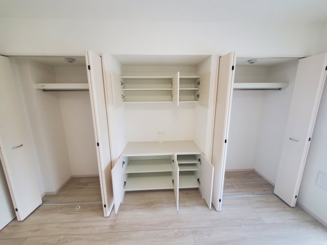 収納　収納のためのスペースです