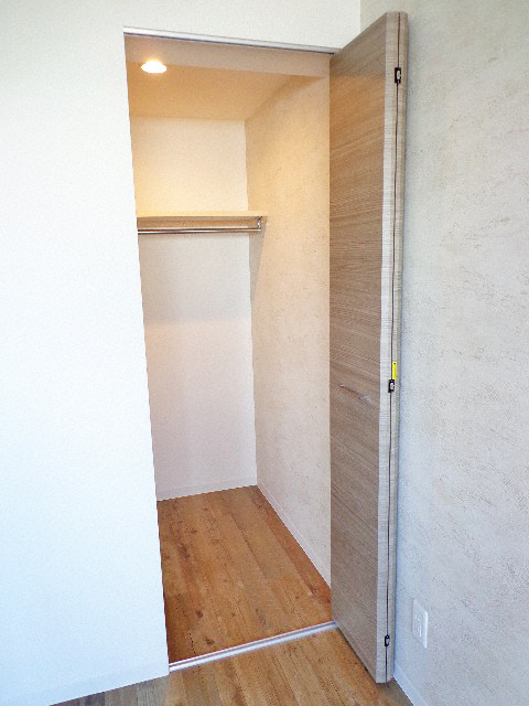 収納　ウォークインクローゼット付きです。