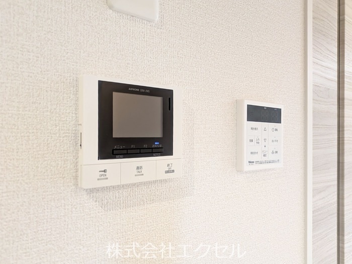 セキュリティ　来訪者の姿を確認できます。