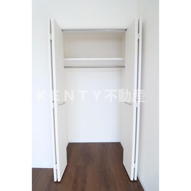 収納　たっぷりとした収納スペースです