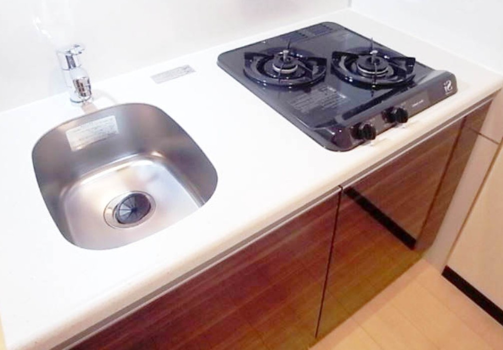 キッチン　★2口コンロ、システムキッチン★