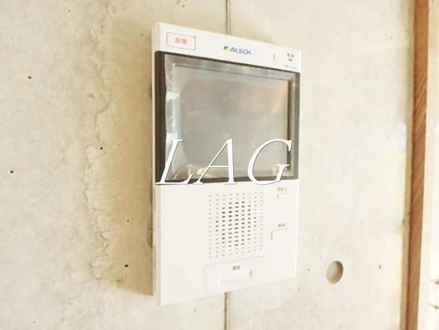 セキュリティ　モニター付きインターフォンです。