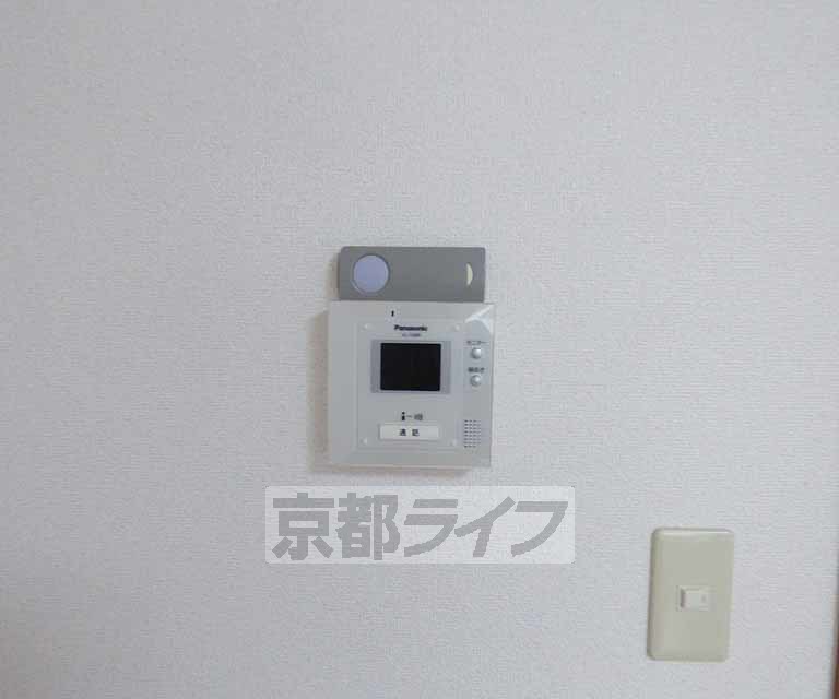 セキュリティ　来客も安心です。