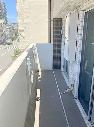 バルコニー　お洗濯にも便利なバルコニー付き