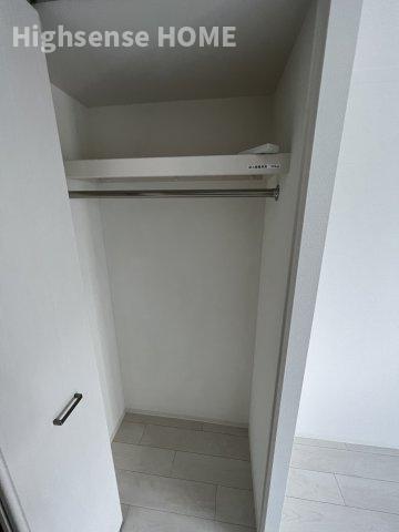 収納　たっぷりとした収納スペースです