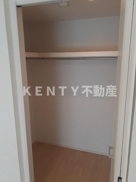 収納　収納があります