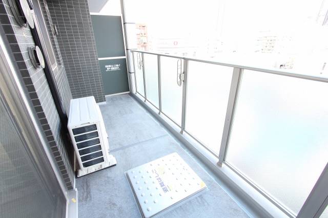 バルコニー　広く使えるバルコニーです