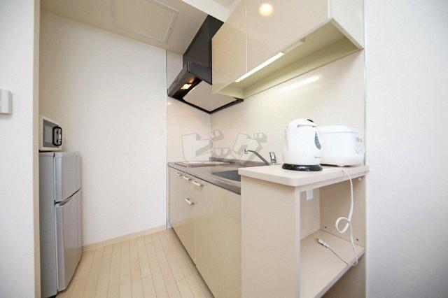 キッチン　※モデルルームにつき引き渡し時とは異なる場合があります。