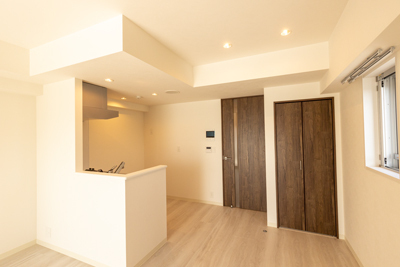 セキュリティ　女性の方でも安心のモニター付きインターホン♪