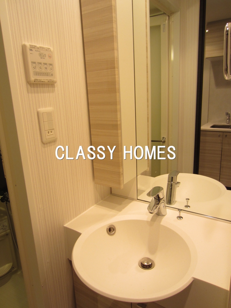 洗面設備　2014年竣工　グランドガーラ大森II：洗面台