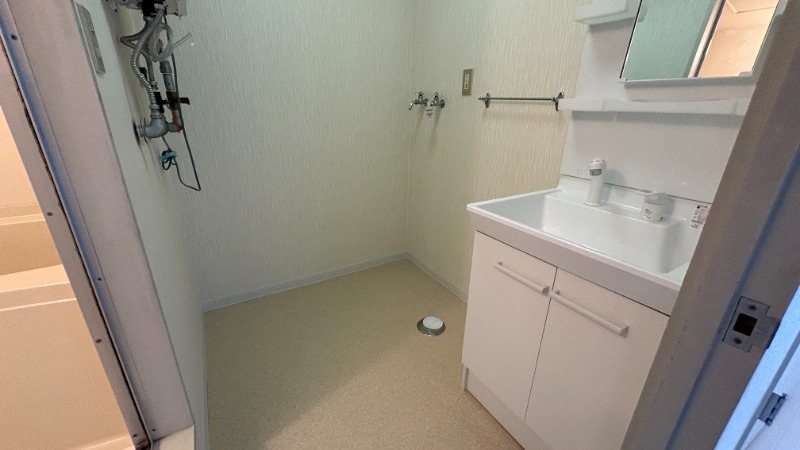 洗面設備　脱衣所