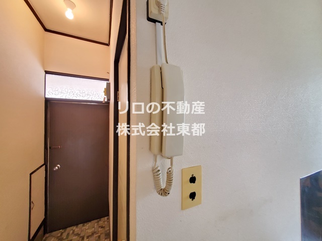 セキュリティ　インターホンで急な来訪にも対応できます♪