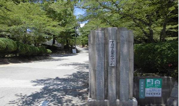 中学校　東部中学校（中学校）まで1030m
