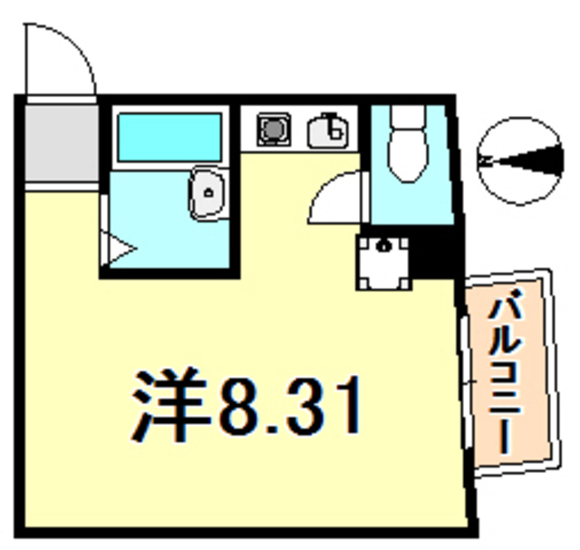 グランディア北野異人館通の間取り写真