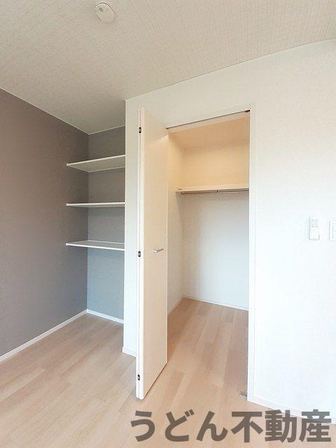 収納　うどん県のお部屋探しはうどん不動産へ うどんちゃんとLINE