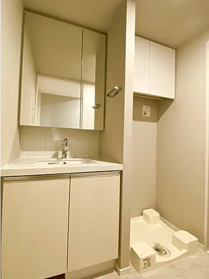 洗面設備　同タイプ部屋の参考写真です