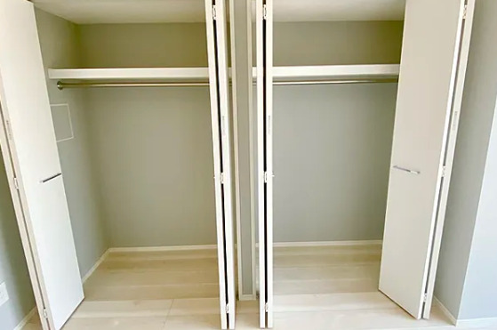 収納　同タイプ部屋の参考写真です