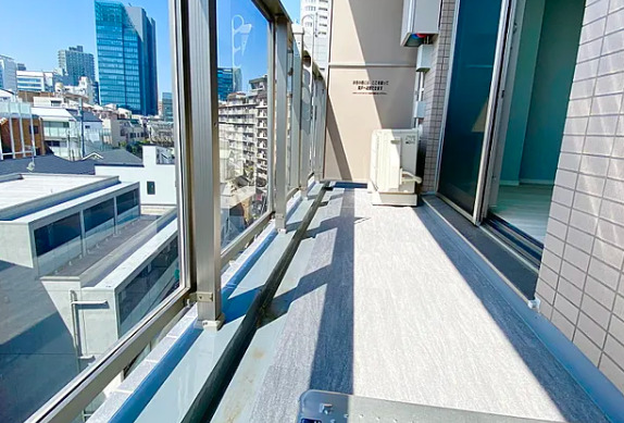 バルコニー　同タイプ部屋の参考写真です