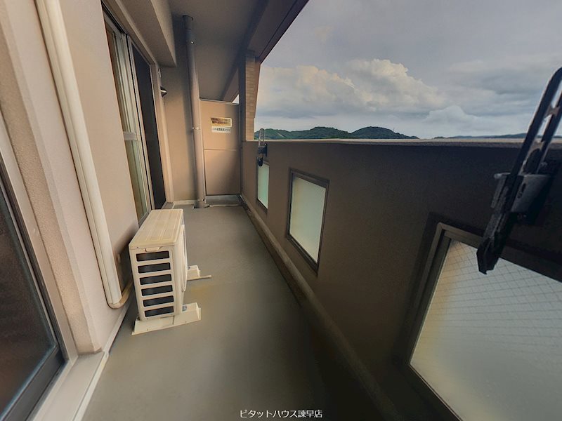 バルコニー　※入居中の為別部屋写真image※
