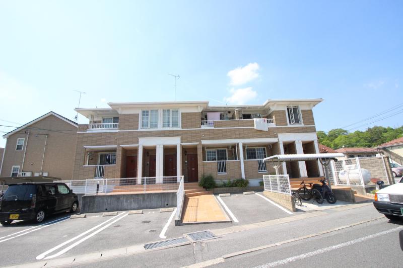 建物外観　2階建て建物の外観