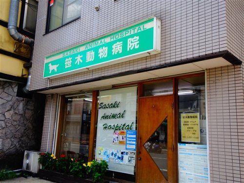 病院　笹木動物病院（病院）まで485m