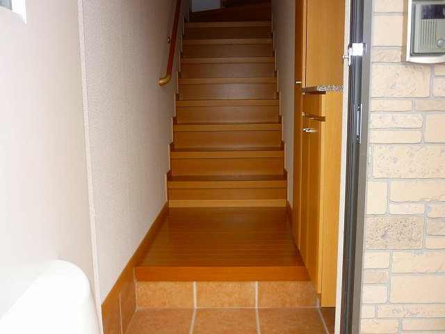 玄関　毎日通る玄関はこちらです