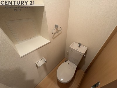 トイレ　収納棚ありでおすすめです
