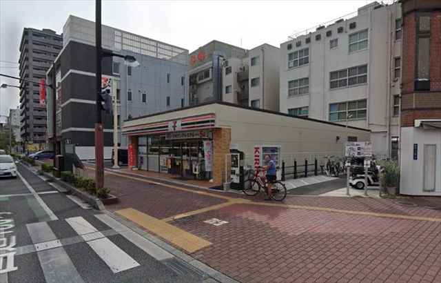 コンビニ　セブンイレブン 岡山田町店（コンビニ）まで650m