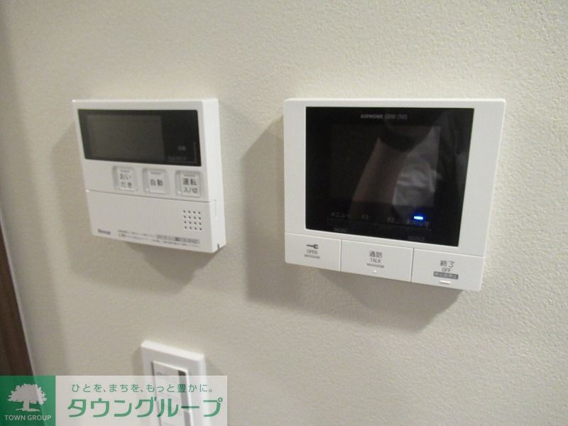 セキュリティ　TVモニター付きインターホン