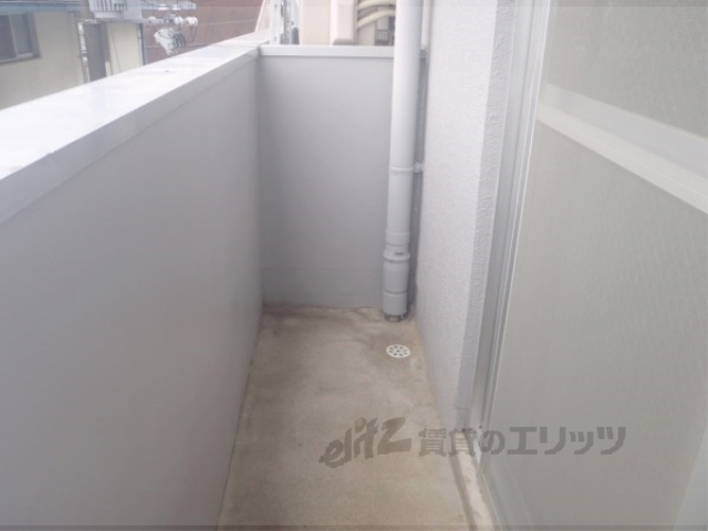 バルコニー　南向きのベランダです