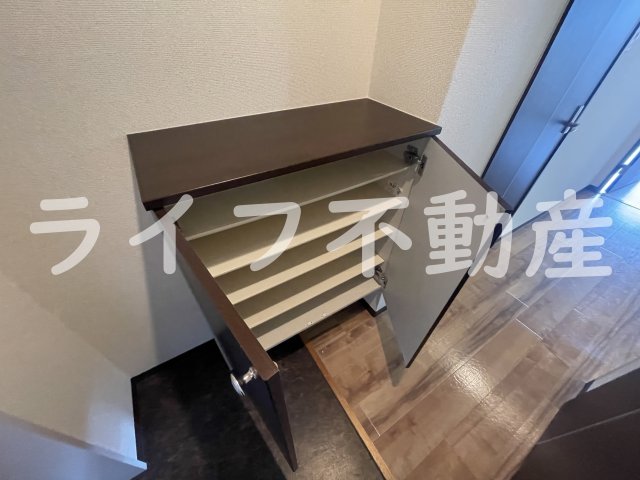 収納　収納のためのスペースです