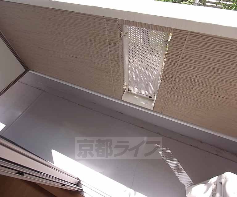 バルコニー　西ベランダです。