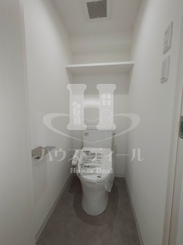 トイレ　ゆったりとした空間のトイレです