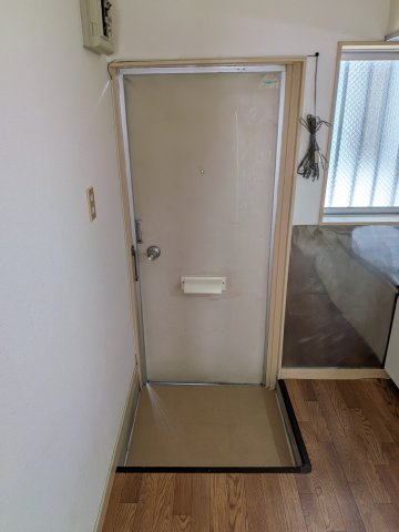 玄関　スッキリまとまった玄関です