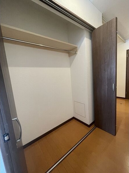 収納　壁一面の大型クローゼットです！