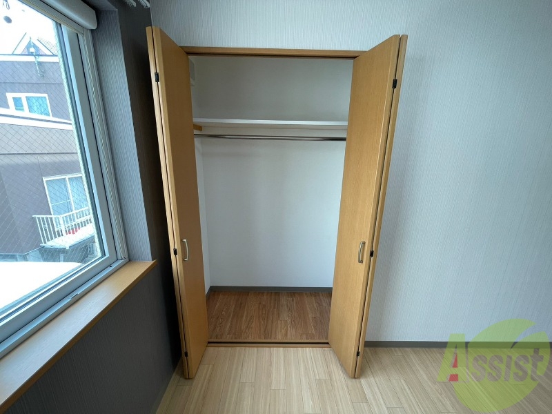 収納　収納もバッチリあるのでお部屋が片付きますよ！