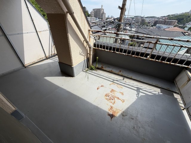 バルコニー　バルコニーがあります