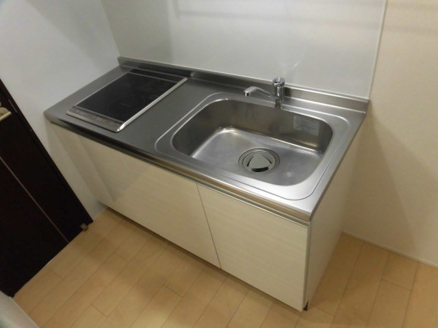 キッチン　安心の2口、IHコンロです