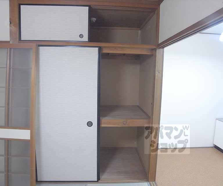 収納　和室４．５帖の収納です。