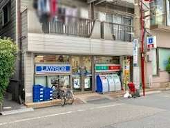 コンビニ　ローソン 亀戸水神店（コンビニ）まで189m