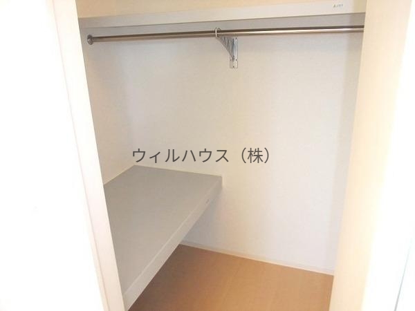 収納　ウォークインクローゼット！